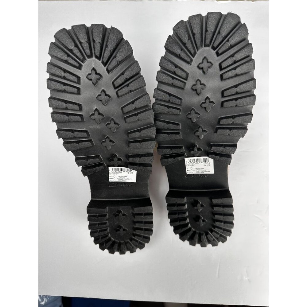 CLARKS Women's Stayso Free Shoes Ivory Leather Size 10 Mule Slip On Chunky Lug - Picture 2 of 12